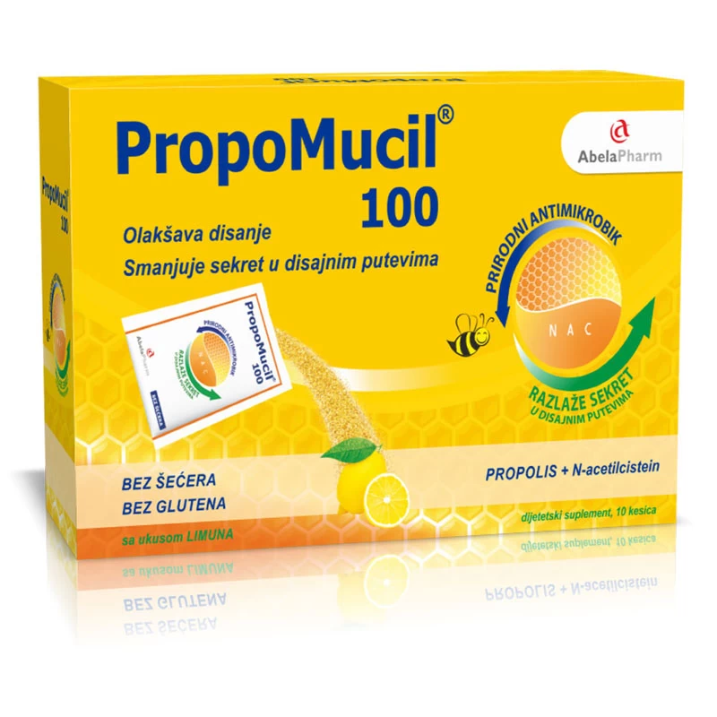 PropoMucil® 100 za Iskašljavanje 10 kesica