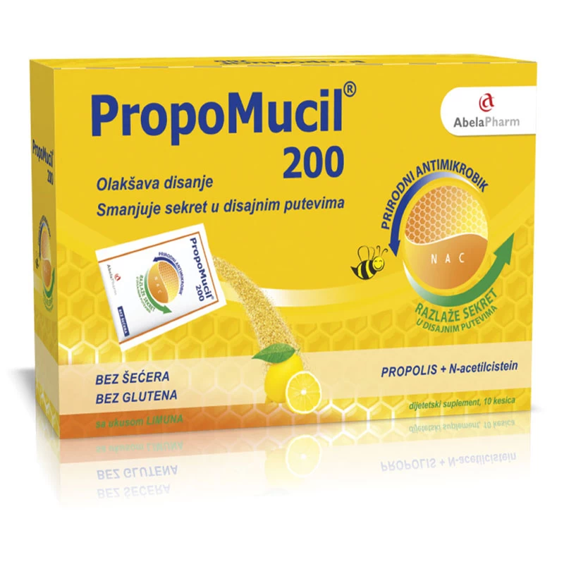 PropoMucil® 200 za Iskašljavanje 10 kesica