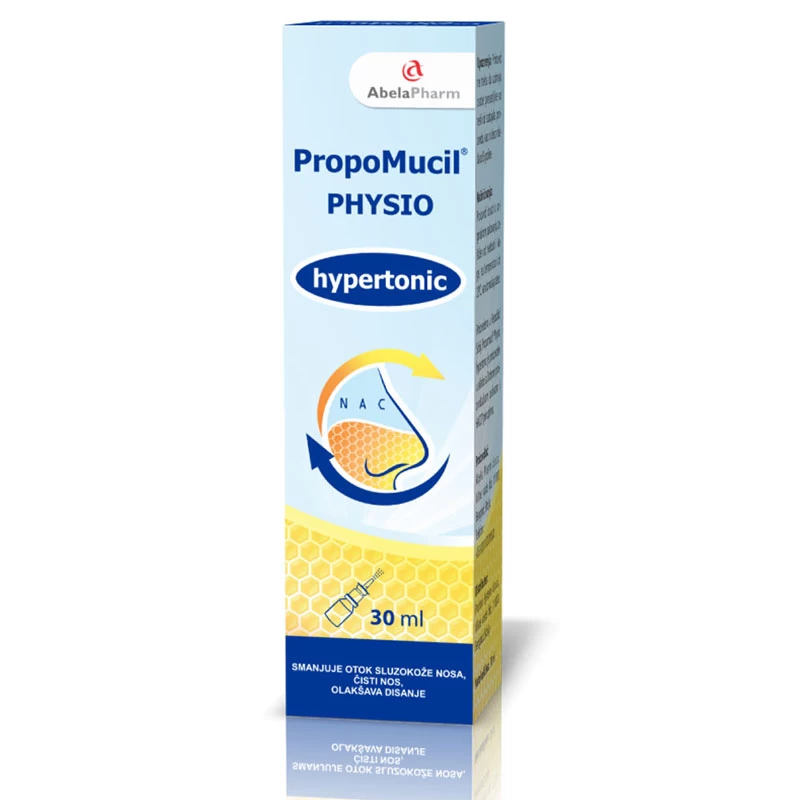 PropoMucil® Physio HYPERTONIC Hipertonični Sprej za Nos 30 mL