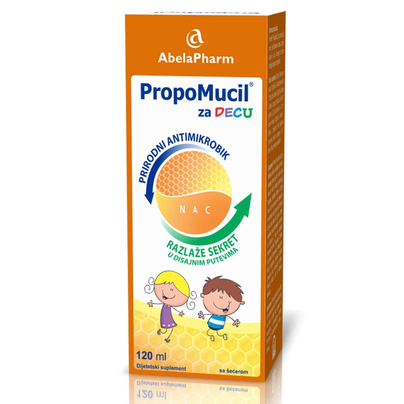 PropoMucil® Sirup za Iskašljavanje za Decu 120 mL