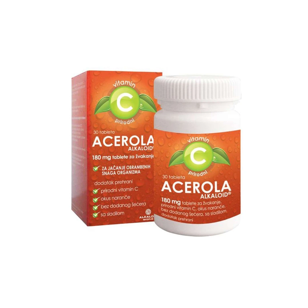 Alkaloid ACEROLA 180 mg 30 Tableta