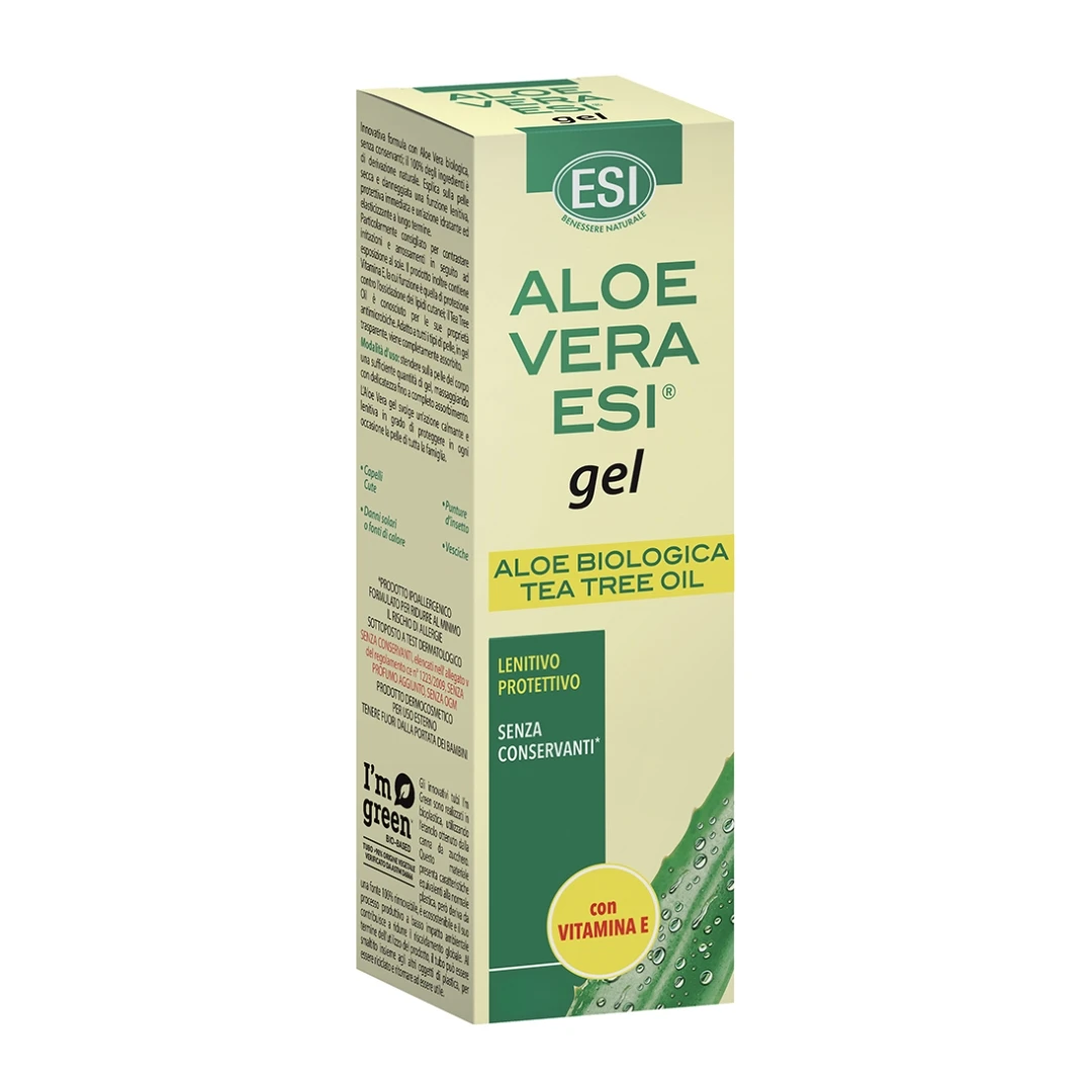 ESI Aloe Vera Gel sa Vitaminom E i Uljem Čajevca 200 mL