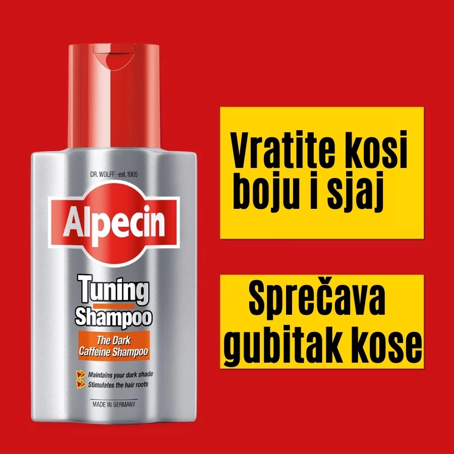 Alpecin Tuning Šampon za Toniranje Kose 200 mL