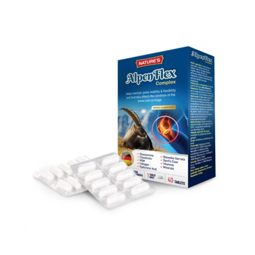 Medisana AlpenFlex Complex 40 Tableta za Zdravlje Zglobova i Hrskavice