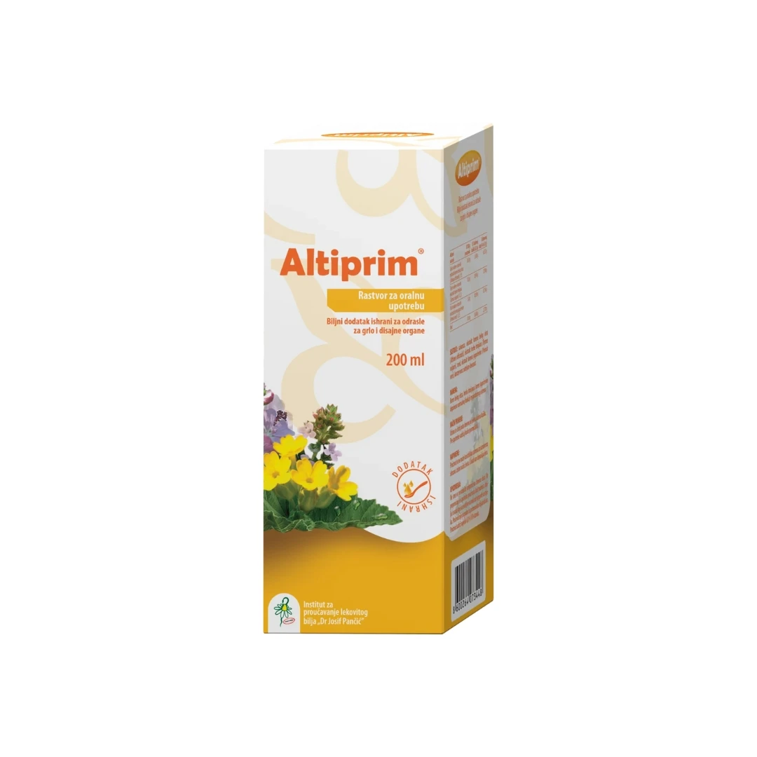 Altiprim® Biljni Sirup Protiv Kašlja 200 mL