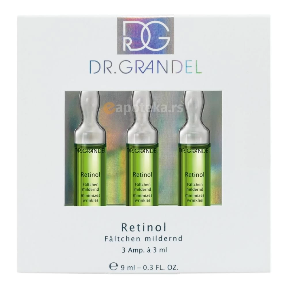 Dr. Grandel Ampule sa Vitaminom A RETINOL 3x3mL