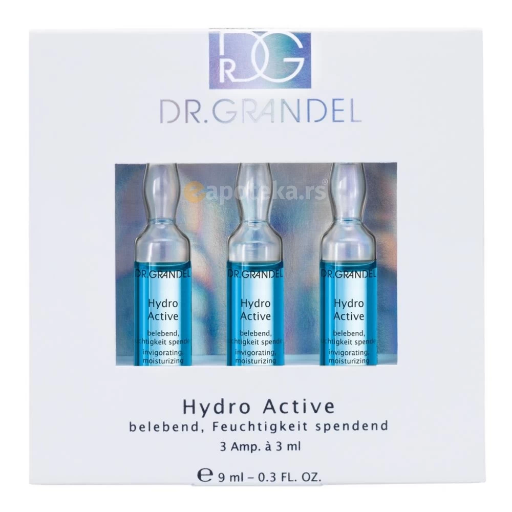 Dr. Grandel Ampule za Hidrataciju Kože HYDRO ACTIV 3x3mL