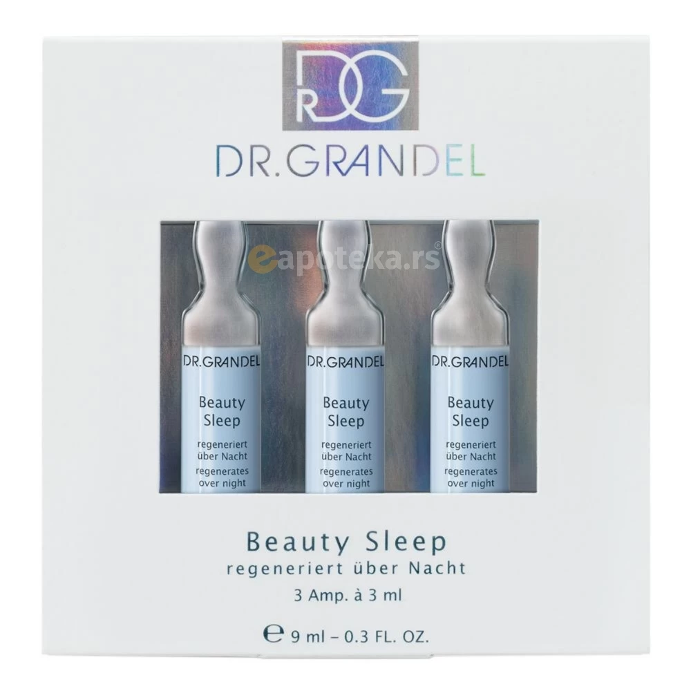 Dr. Grandel Ampule za Regeneraciju BEAUTY SLEEP 3x3mL