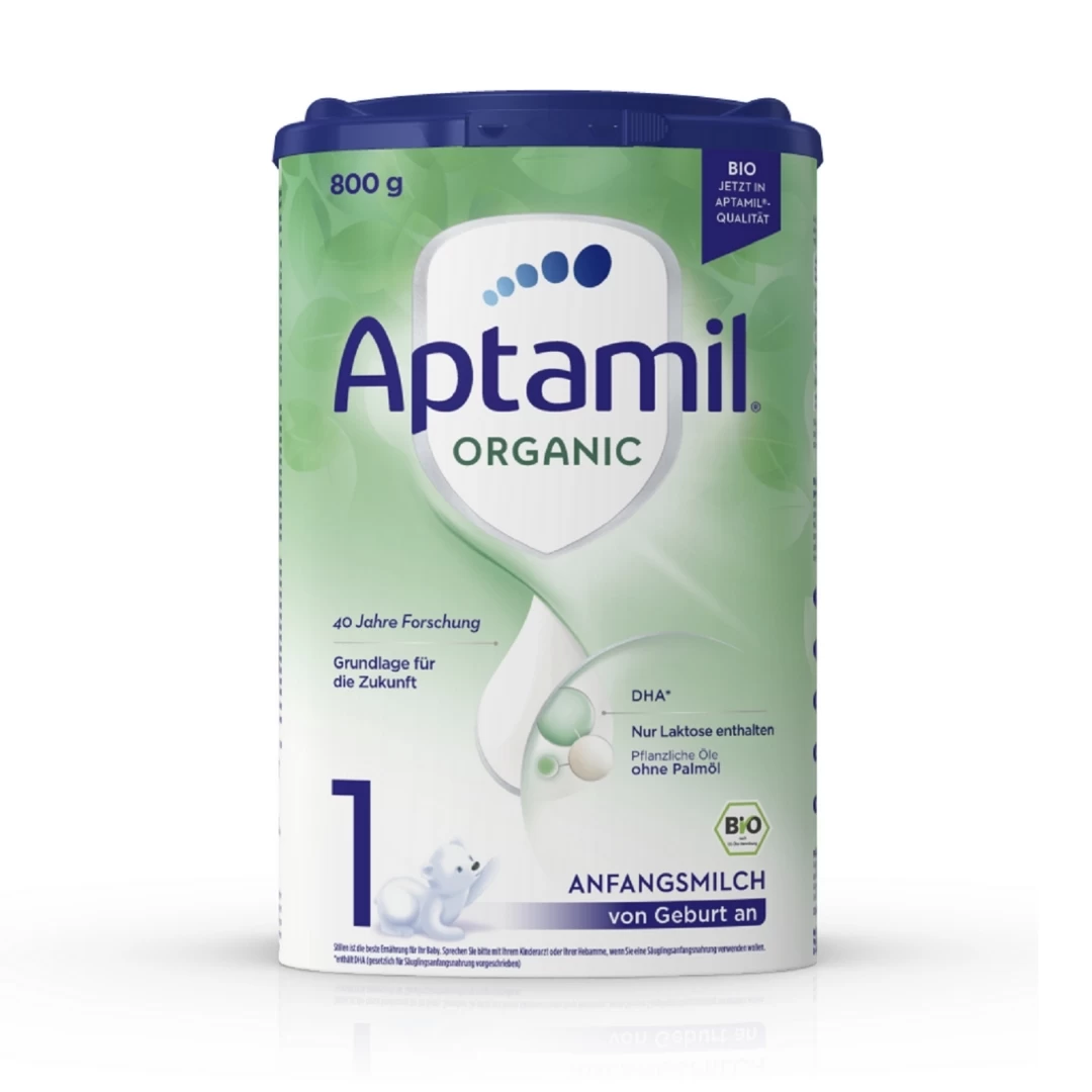Aptamil® ORGANIC 1 Mleko Hrana za Bebe i Decu 800 g