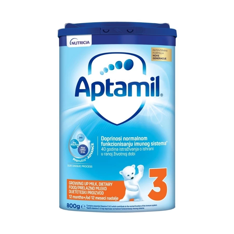 Aptamil® Pronutra Advance 3 Mleko Hrana za Bebe i Decu 800 g