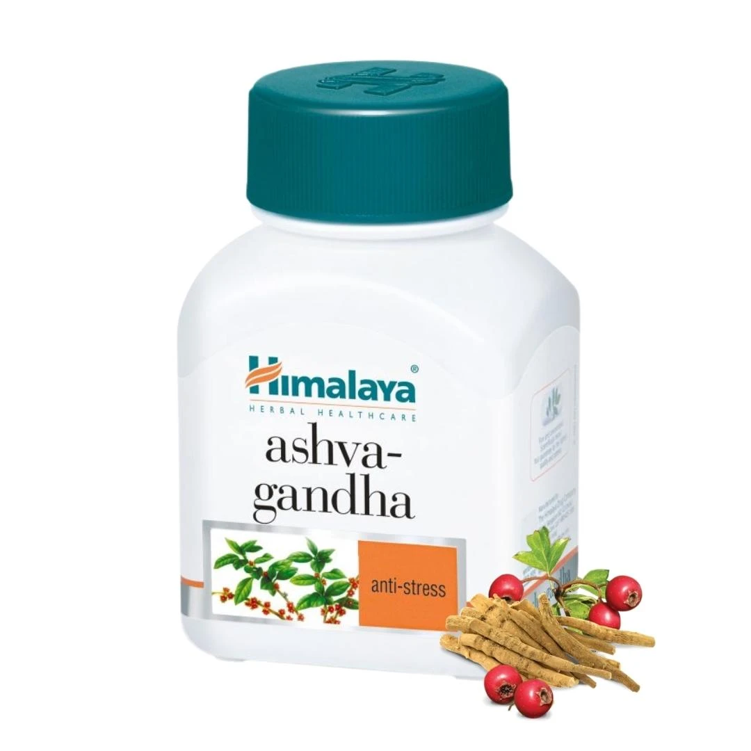 Himalaya® Ashvagandha 250 mg 60 Kapsula; Ašvaganda