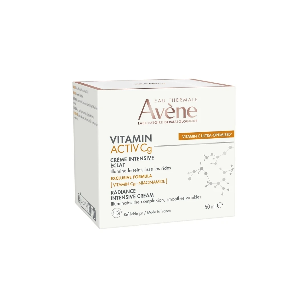 Avène Intenzivna AntiAge Dnevna Krema za Lice sa C vitaminom, Niacinamidom i Hijaluronskom Kiselinom Protiv Hiperpigmentacija i Starenja 50 mL