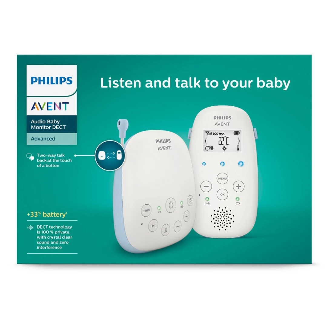 Philips AVENT Alarm Dect Monitor Blue