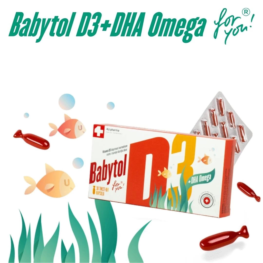 Babytol D3+Omega TWIST-OFF 30 Monodoznih Kapsula