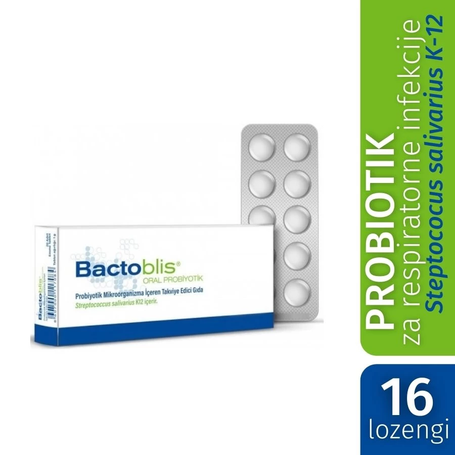 MEDICODOMUS Bactoblis® 16 Lozengi za Sisanje