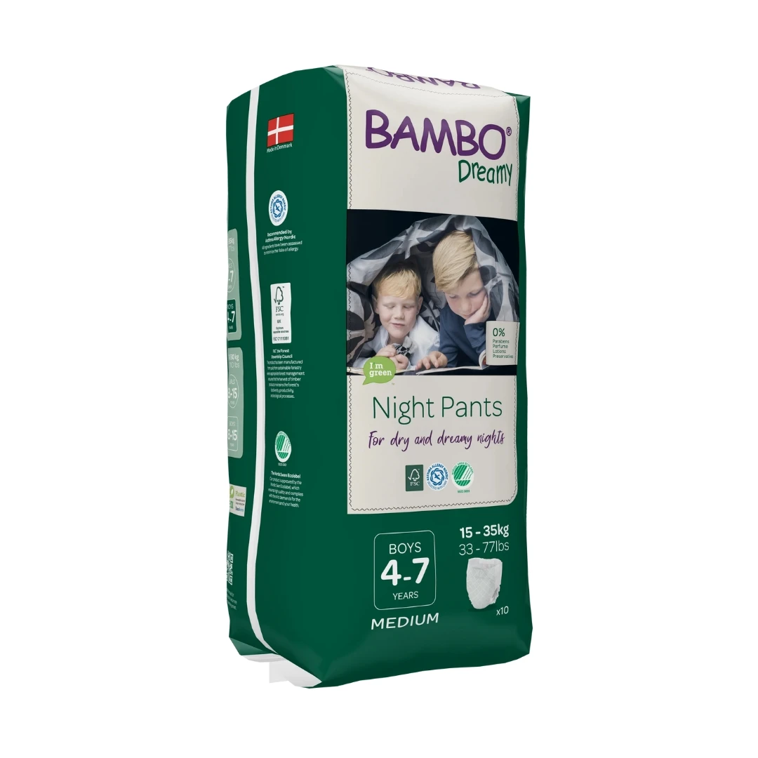 BAMBO® Dreamy Noćne Gaćice za Inkontinenciju za Dečake 10 Gaćica
