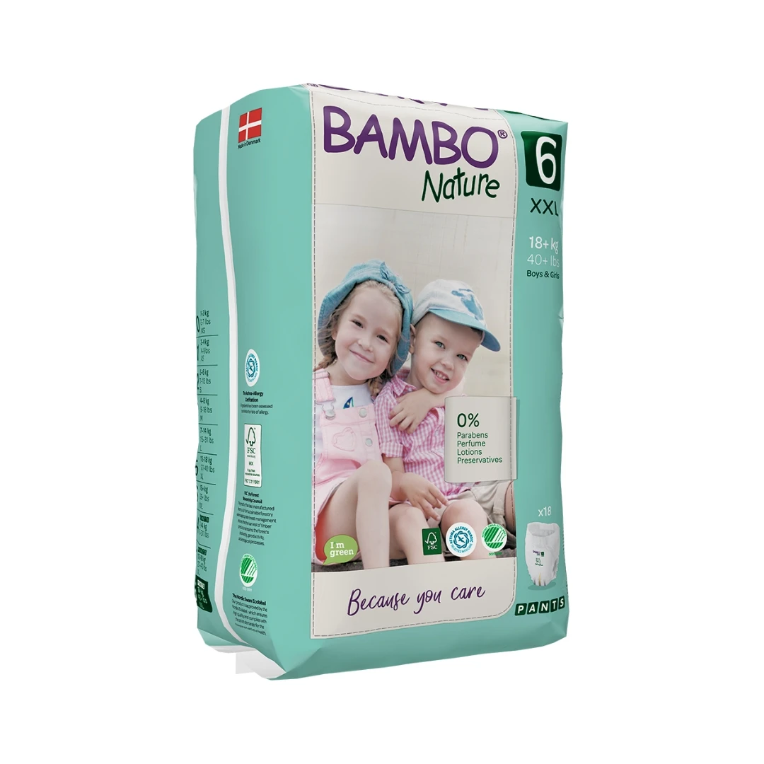 BAMBO® Nature Gaćice Br.6 XXL 18 Komada