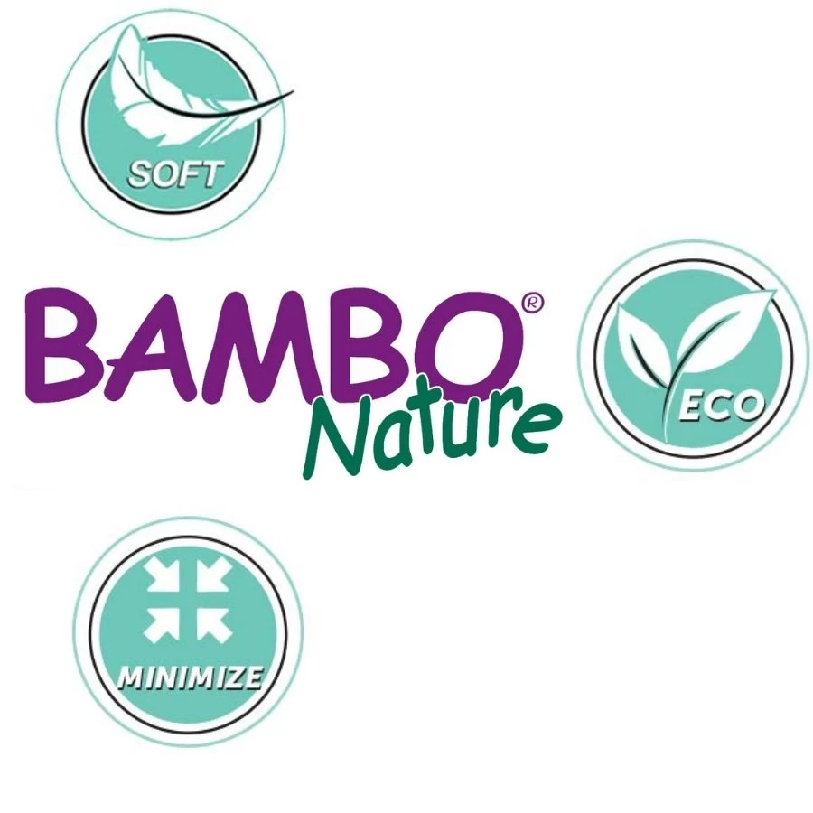 BAMBO® Nature Pelene za Decu Br.3 52 Pelene