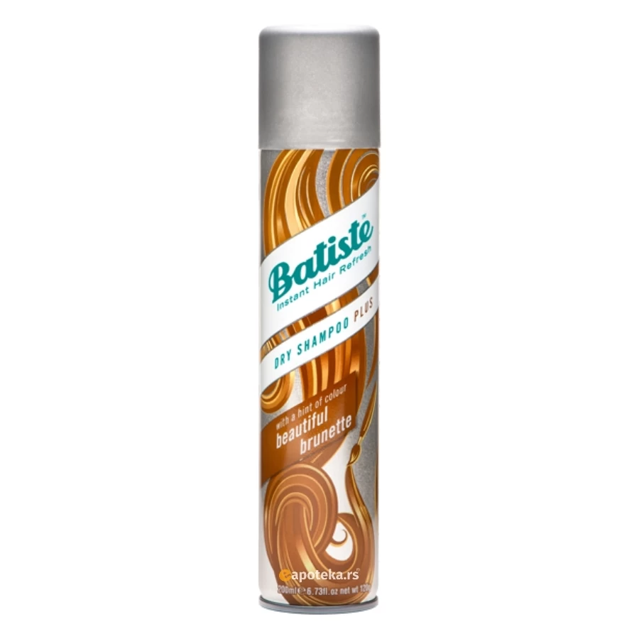Batiste™ BRUNETTE Šampon za Suvo Pranje Kose za Brinete i Crnke 200 mL