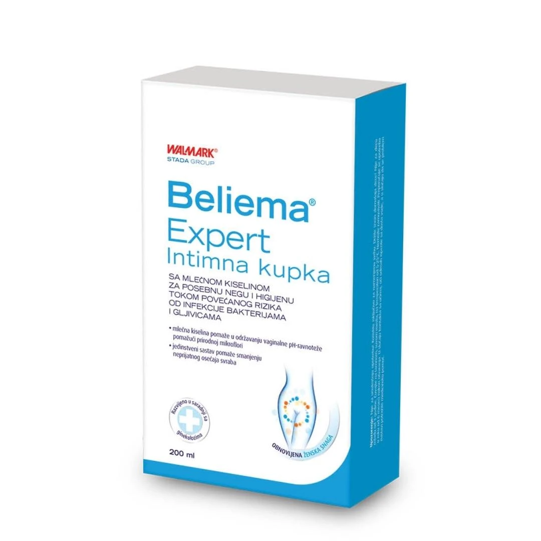 Beliema® Expert Intimna Kupka sa Alantoinom i Mlečnom Kiselinom 200 mL