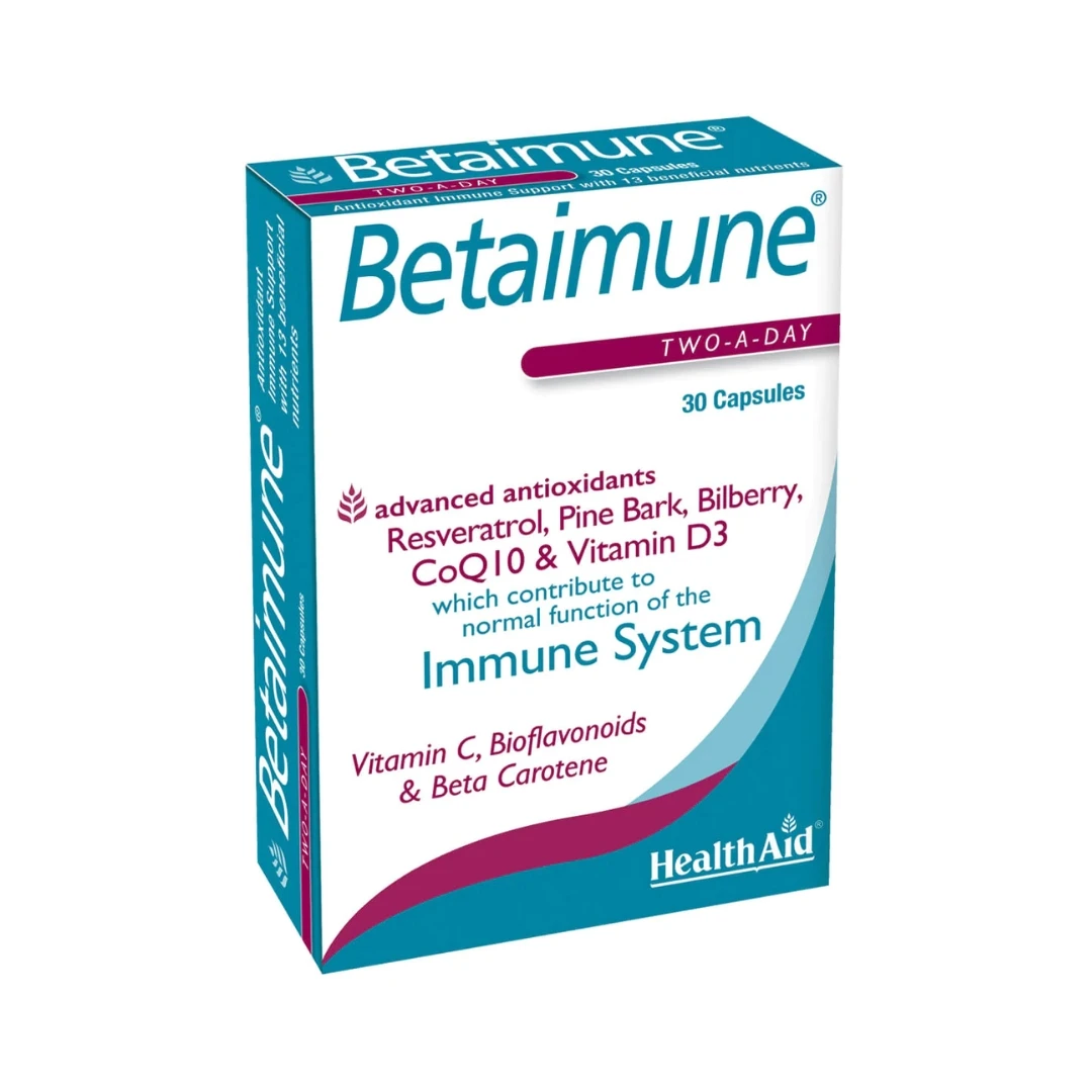 HealthAid Betaimune® 30 Kapsula za Jak Imunitet sa Biflavonoidima i Beta Karotenom