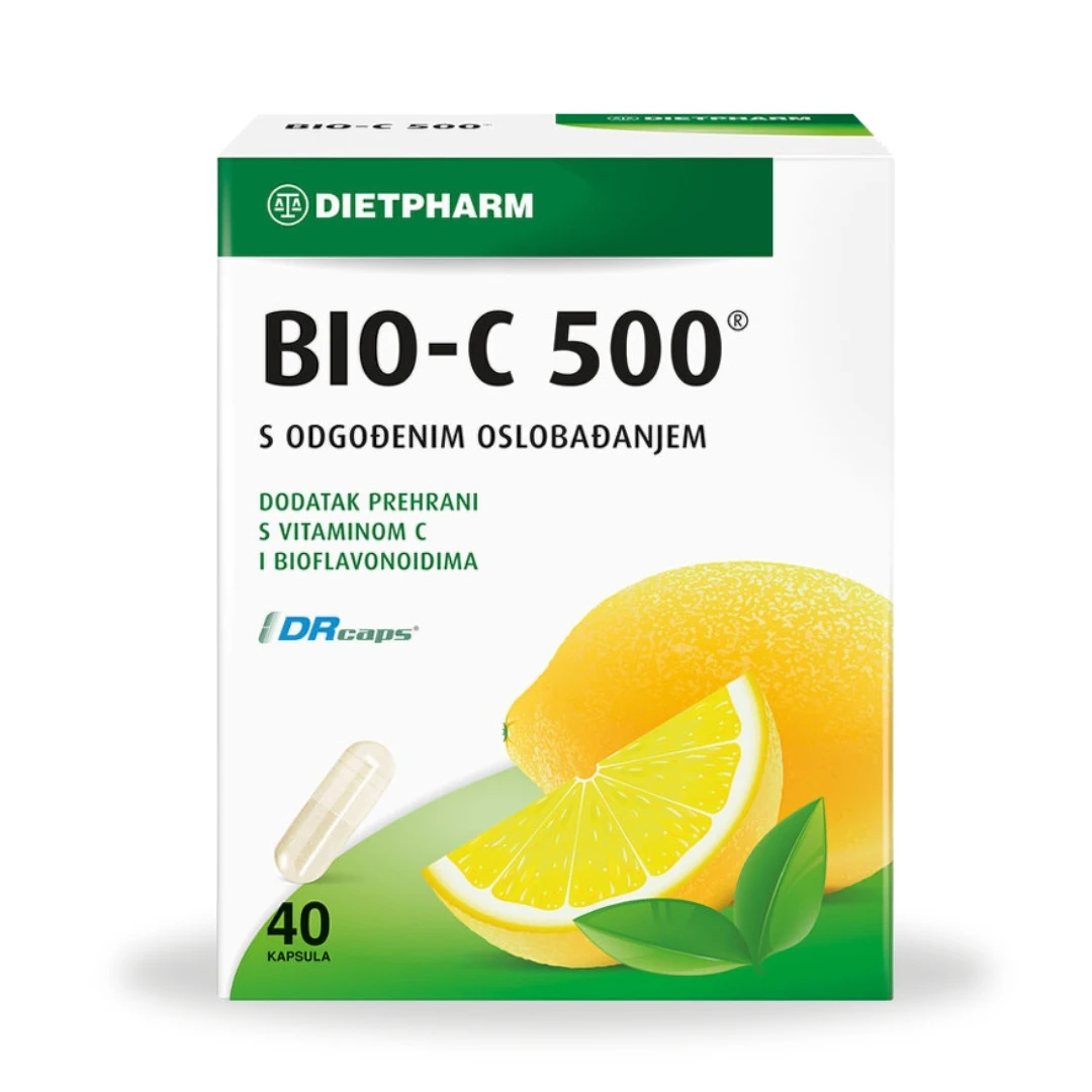 DIETPHARM Bio-C® 500 40 Kapsule sa Produženim Oslobađanjem 