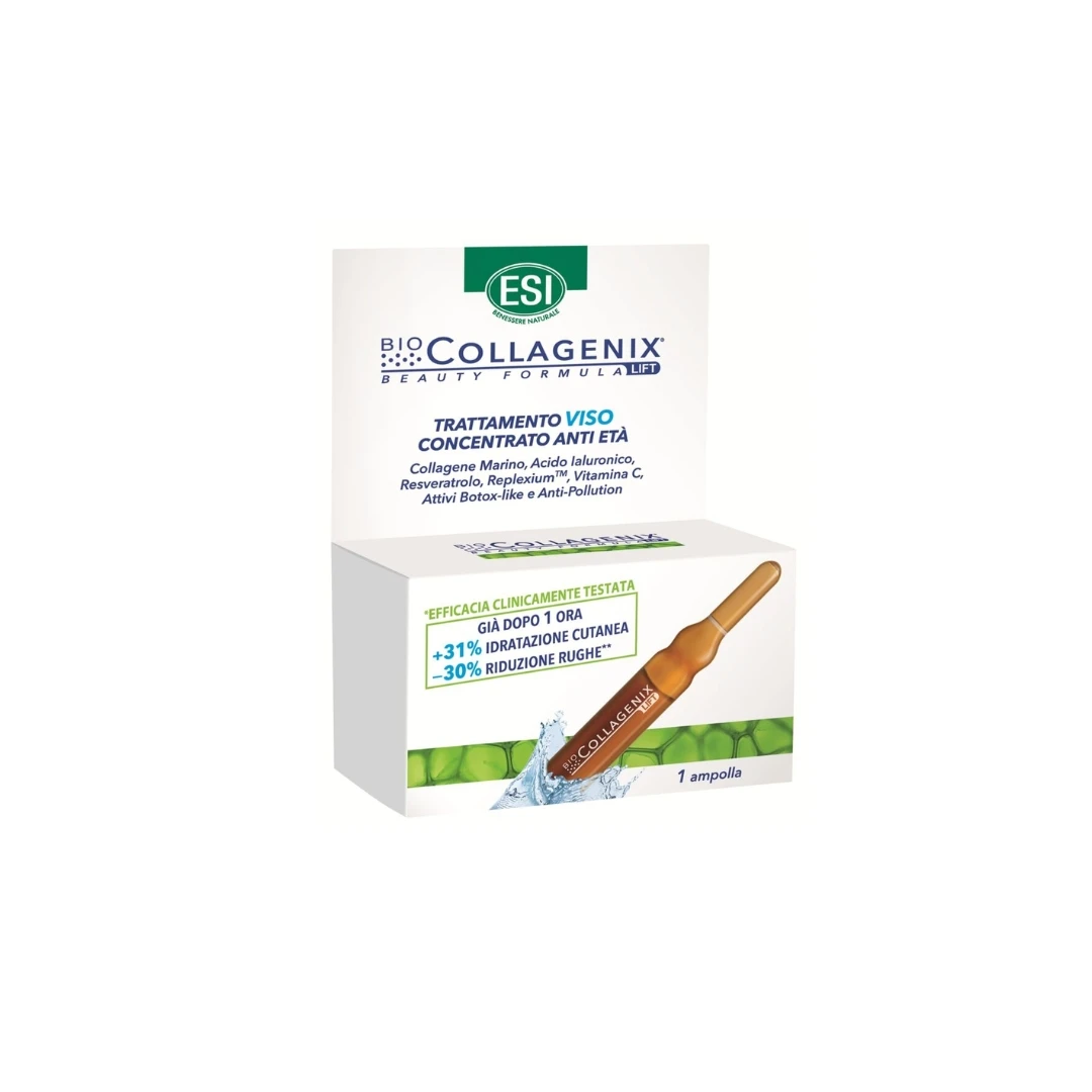 Biocollagenix Lift Tretman ANTI-AGE 1 Ampula; Serum sa Kolagenom protiv Starenja Kože