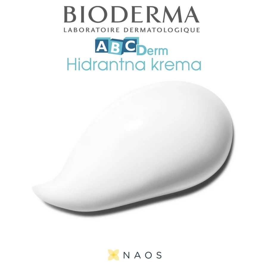 BIODERMA ABCDerm Hydratant Hidratantno Mleko za Lice i Telo 200 mL