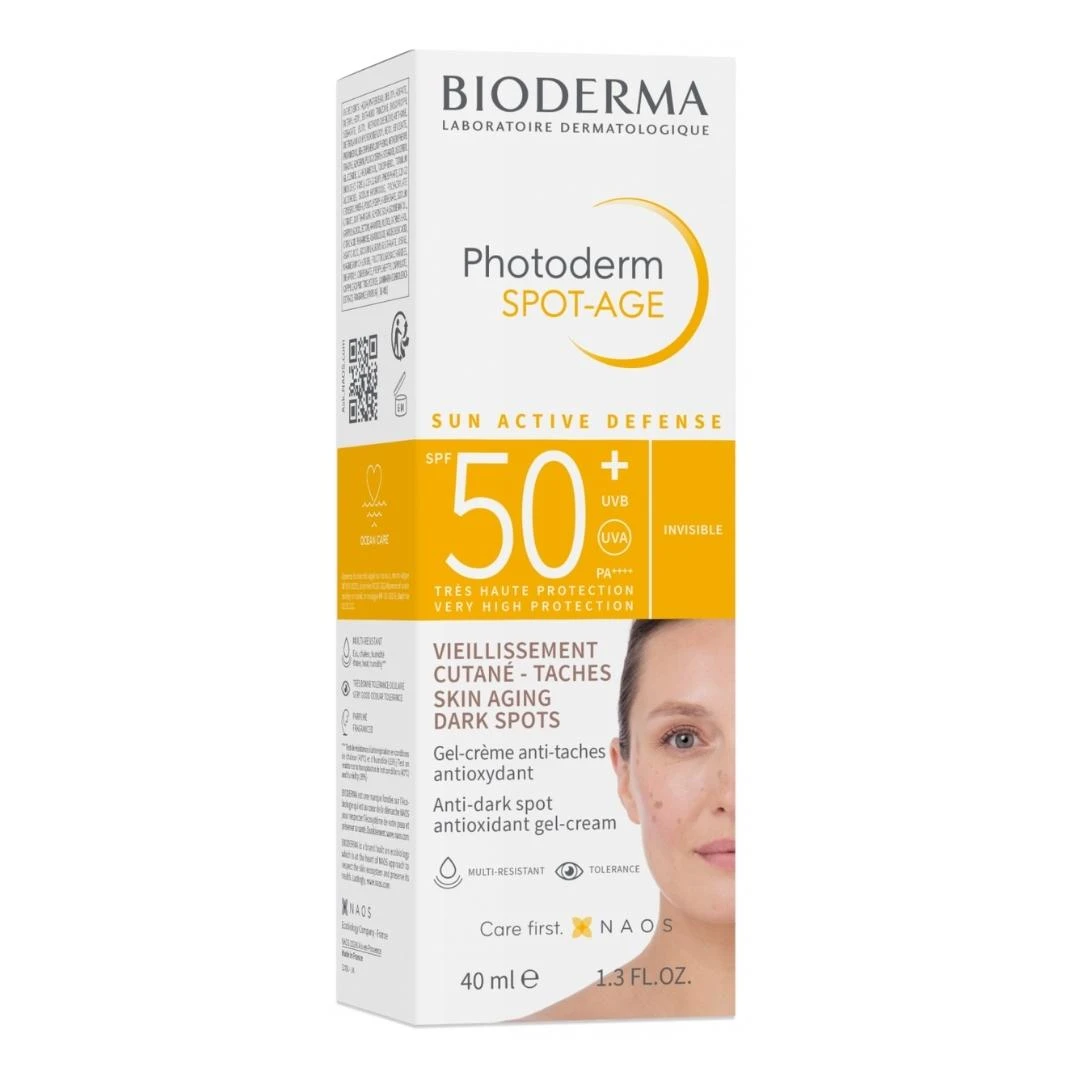 BIODERMA Photoderm SPOT-AGE SPF50+ Krema Protiv Fotostarenja Kože i Tamnih Fleka 40 mL