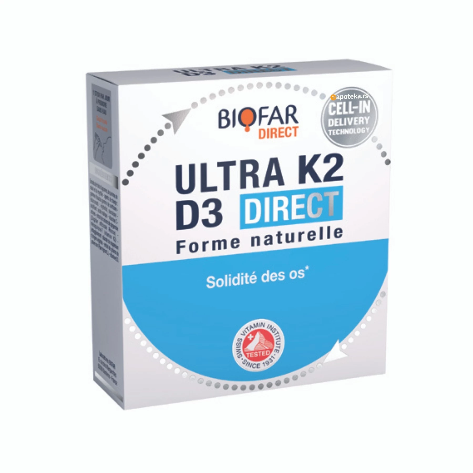 BIOFAR Direct ULTRA K2 D3, 14 Kesica