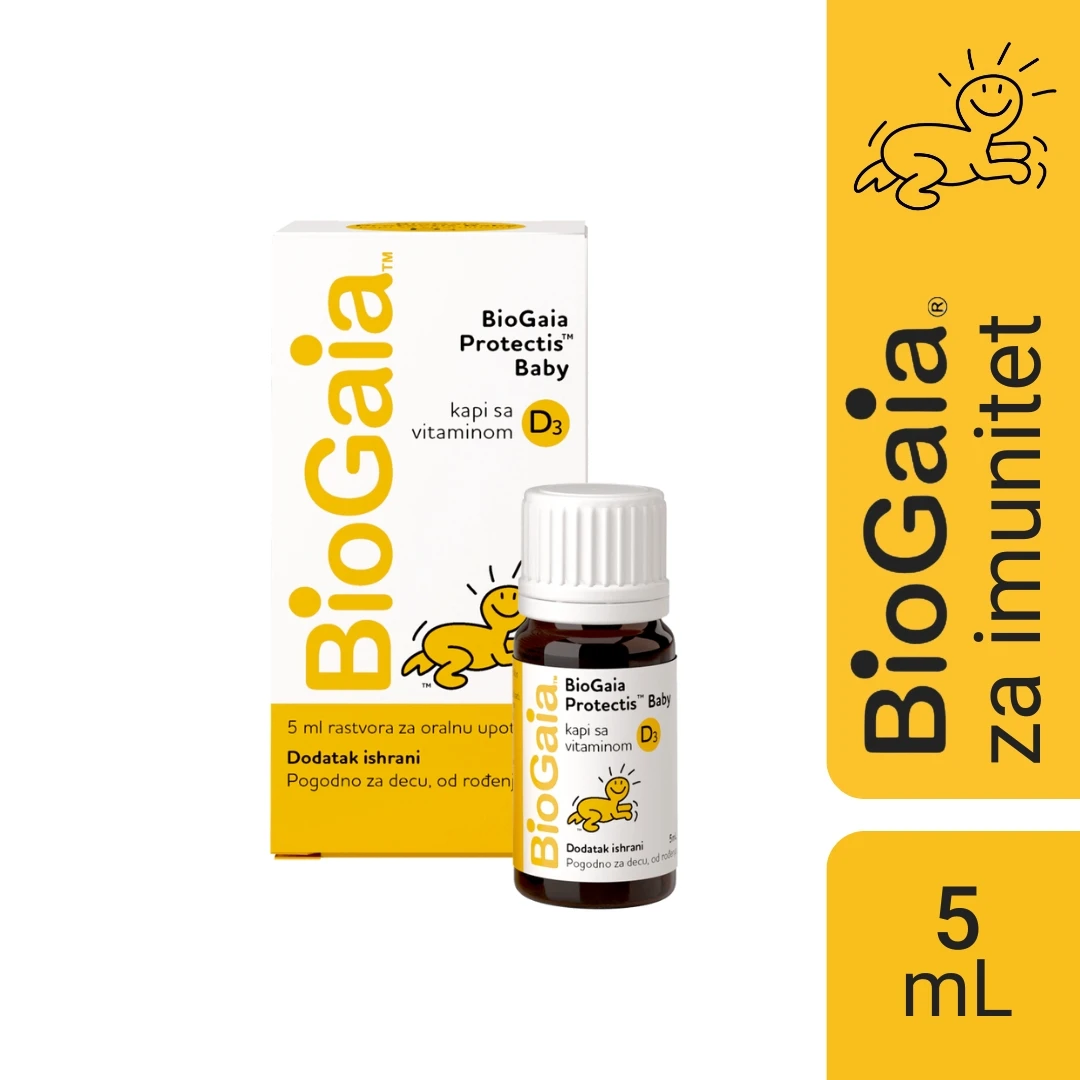 BioGaia® Kapi sa Vitaminom D3 5 mL