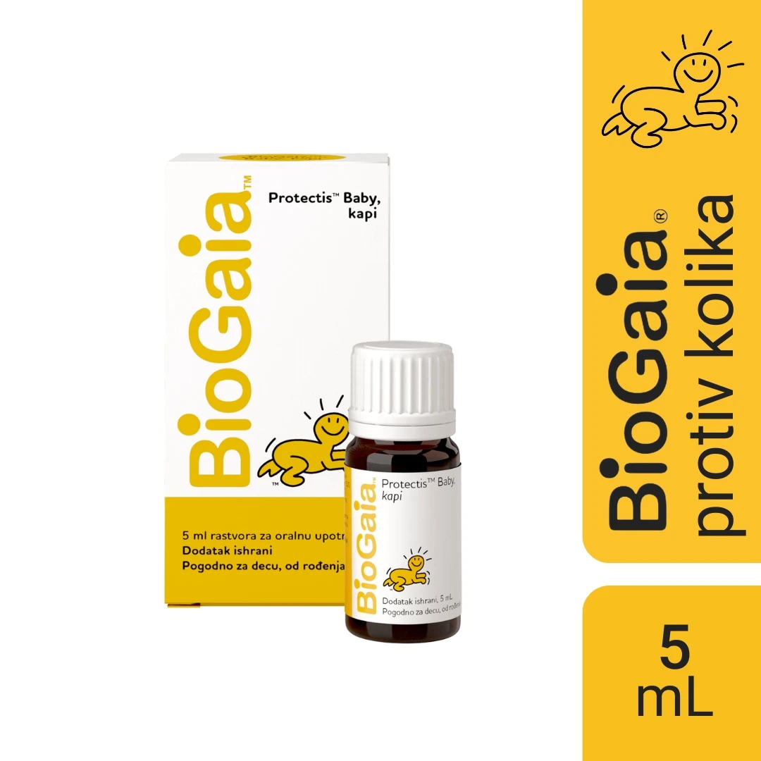 BioGaia® Probiotske Termostabilne Kapi Probiotik 5 mL