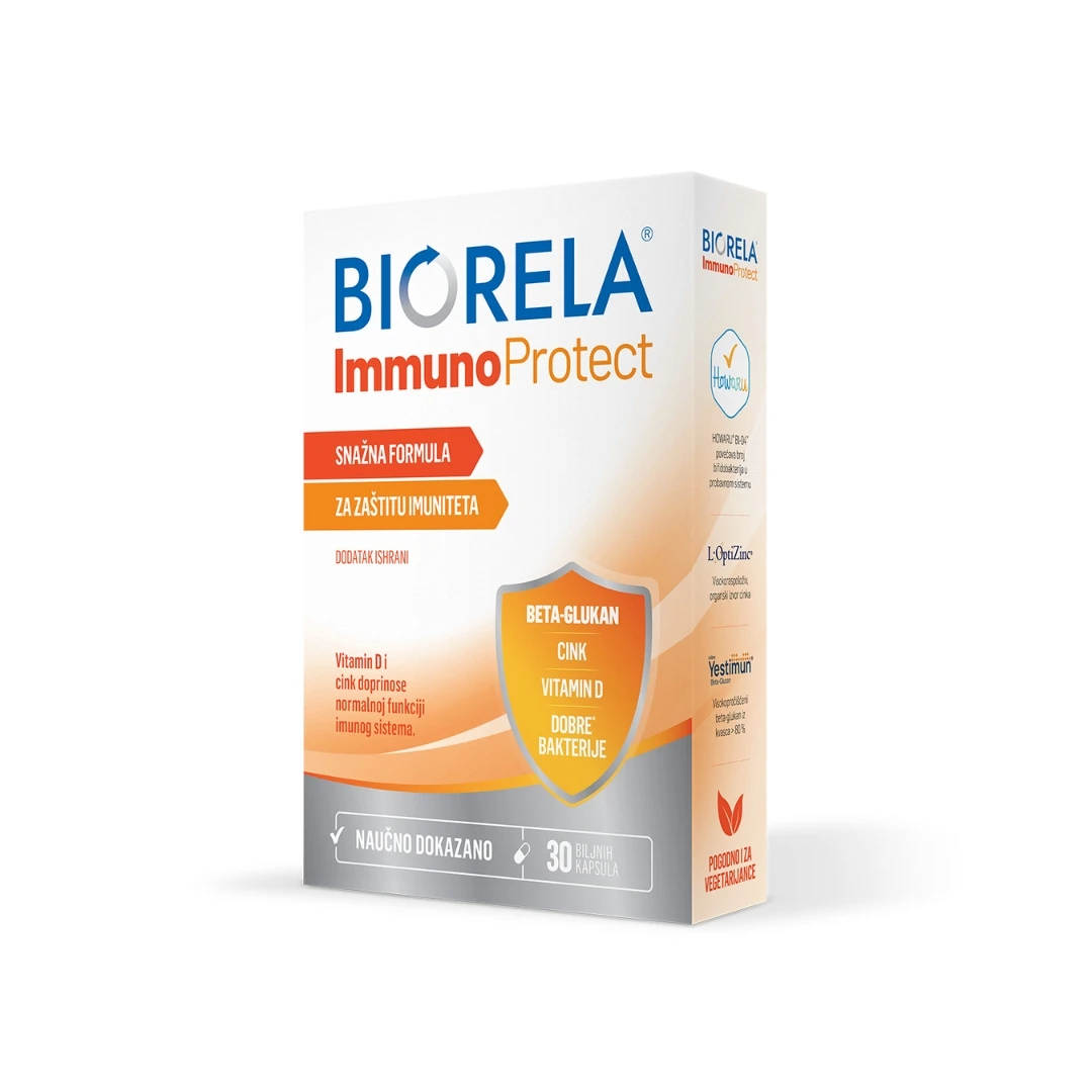 BIORELA® Immuno Protect 30 Biljih Kapsula za Jak Imunitet