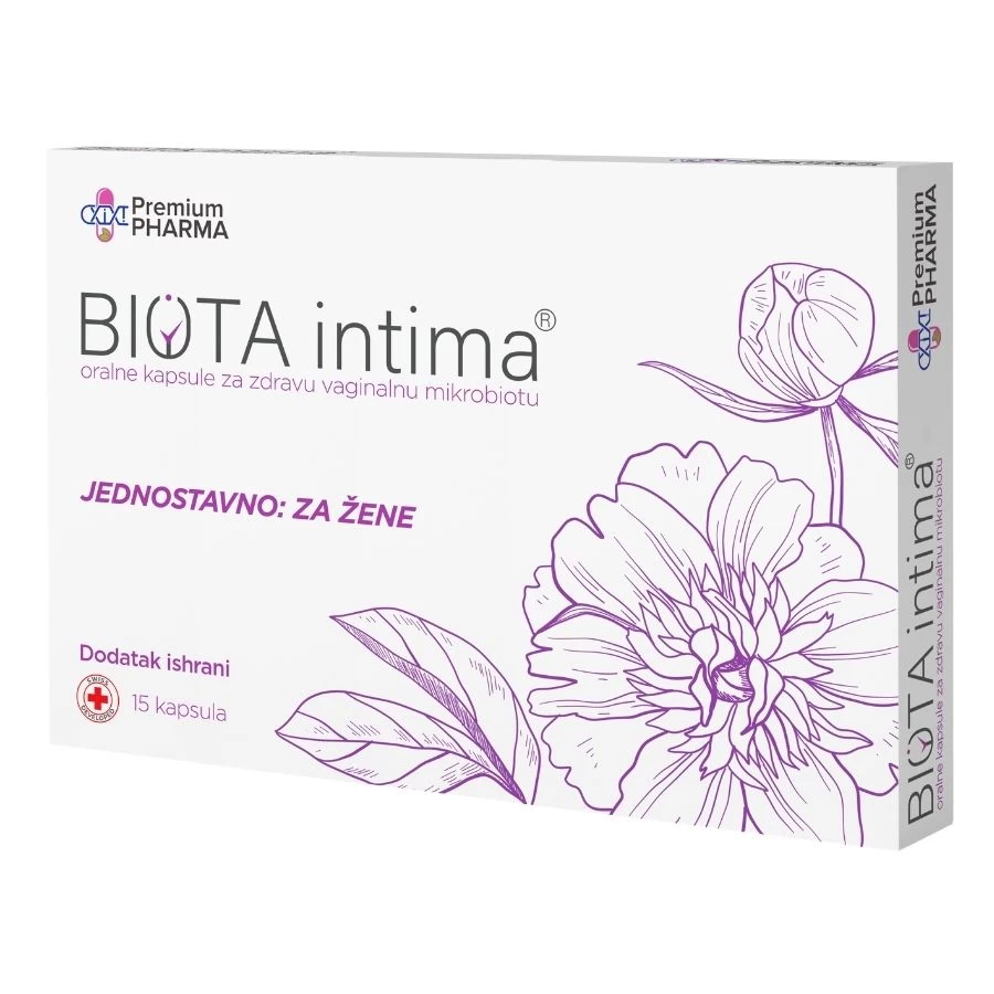 BIOTA intima® Vaginalni Probiotik 15 Kapsula