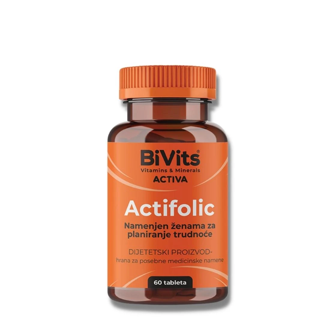 BiVits® ActiFolic Folna Kiselina 60 Tableta