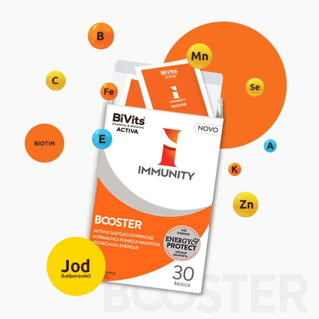 BiVits® IMMUNITY BOOSTER 30 Kesica za Imunitet i Povećanje Energije