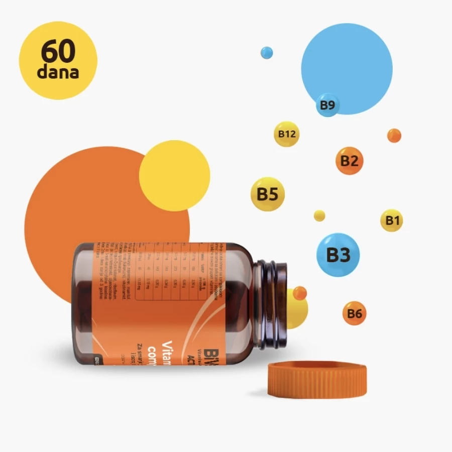 BiVits® Vitamin B Complex 60 Tableta