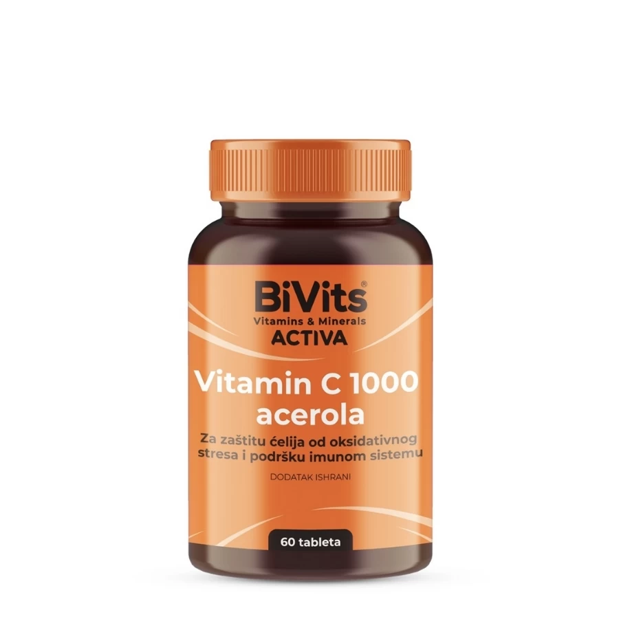 BiVits® Vitamin C 1000 mg Acerola 60 Tableta