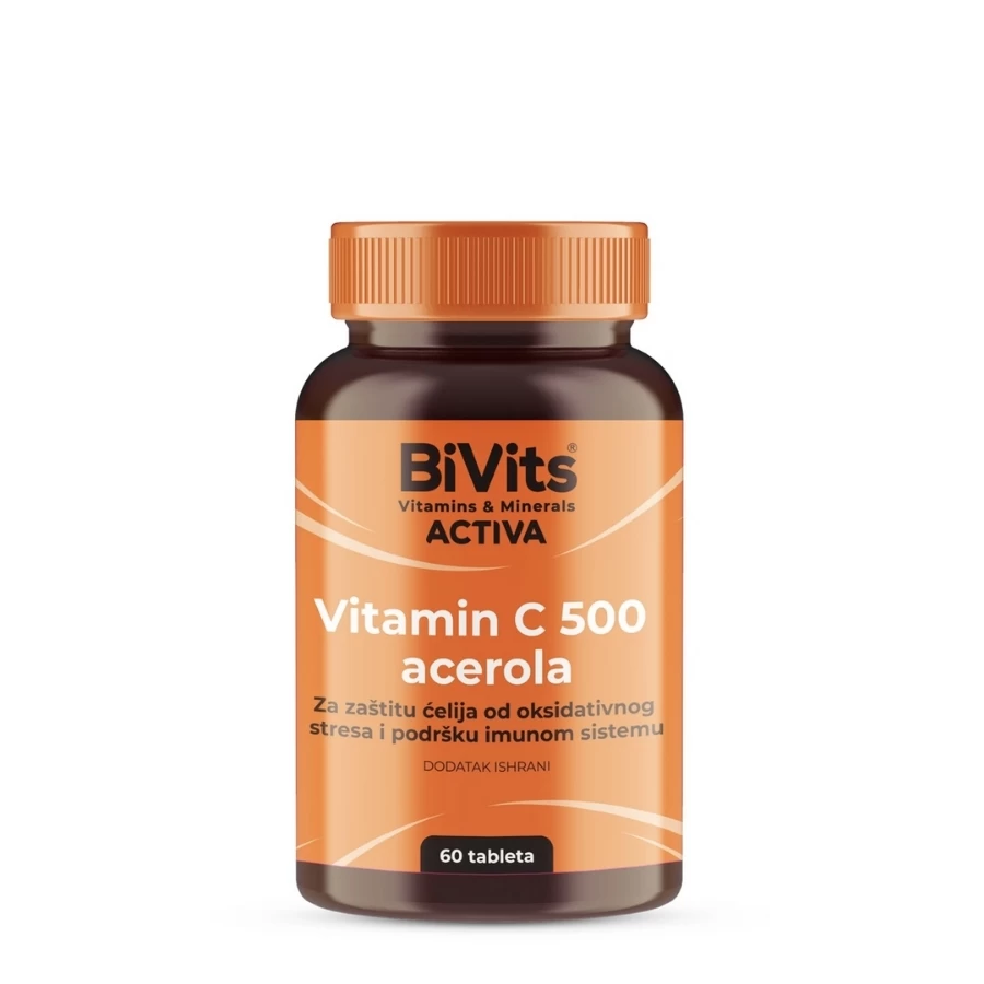 BiVits® Vitamin C 500 mg Acerola 60 Tableta
