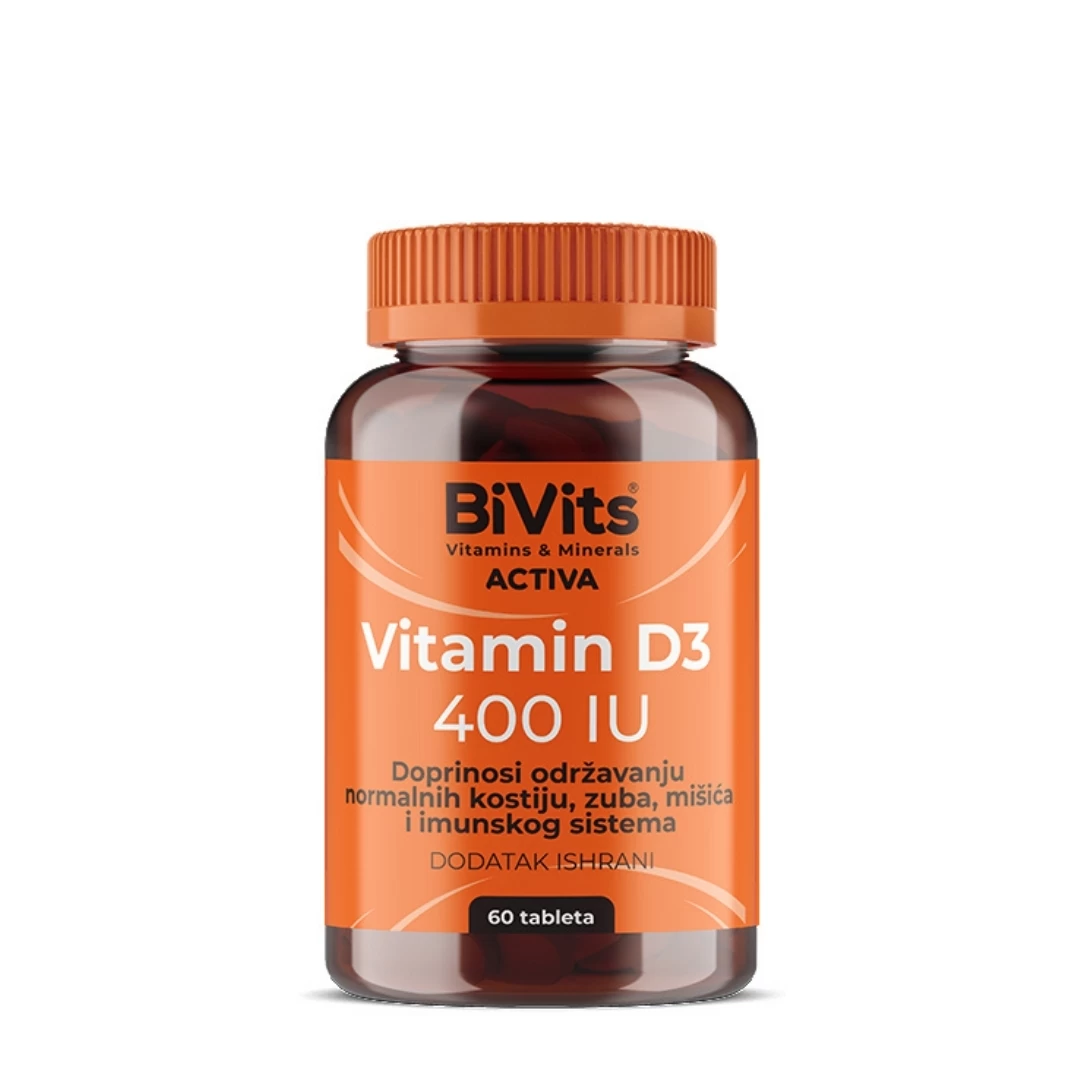 BiVits® Vitamin D3 400 IU 60 Tableta