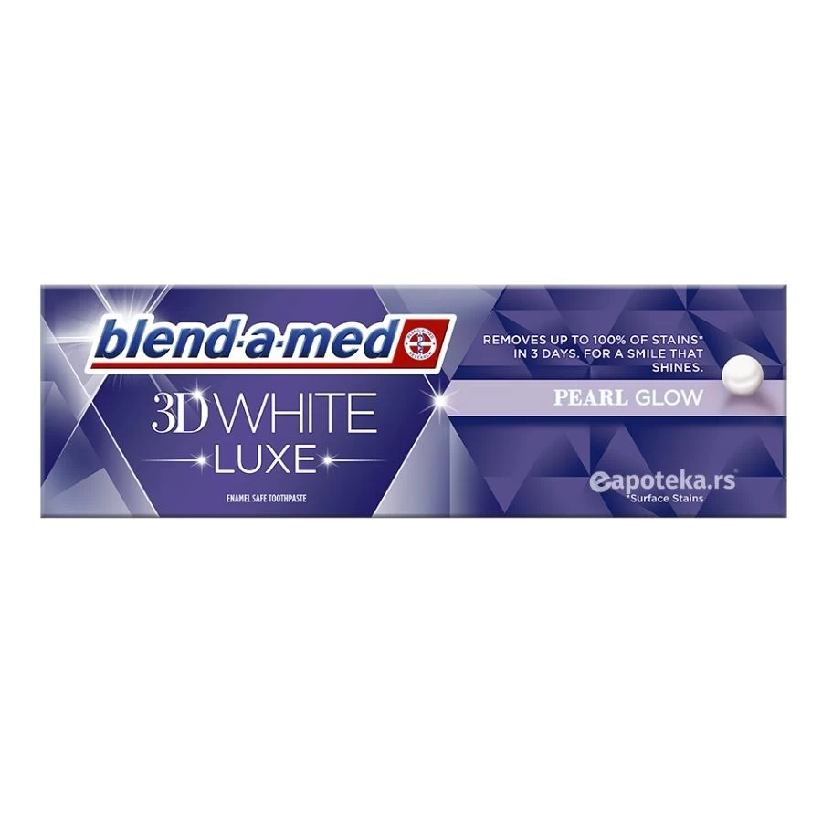 BLENDAMED 3D White Luxe Pearl Glow Pasta za Zube 75 mL