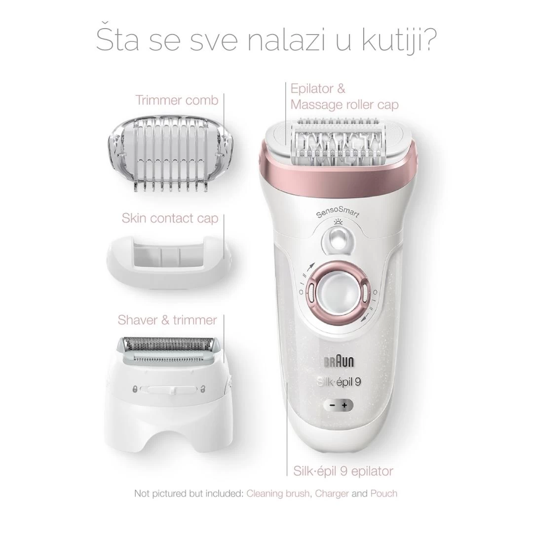Braun EPILATOR SES 9/700 sensosmart, | eApoteka
