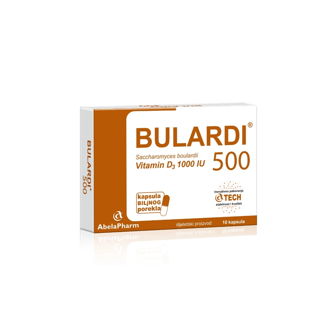 Bulardi® 500 + Vit D3 1000 IU 10 Kapsula