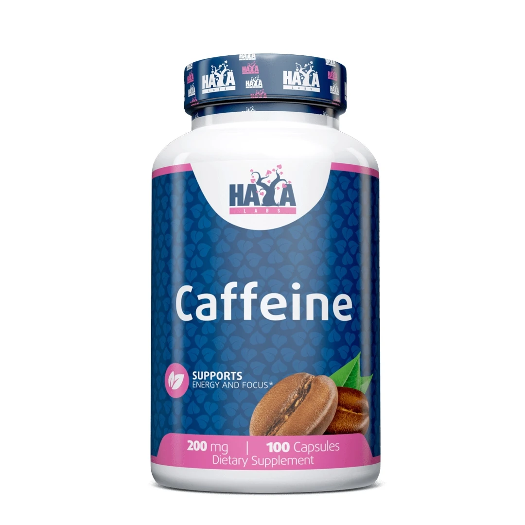 HAYA Caffeine 200 mg 100 Kapsula sa Kofeinom 