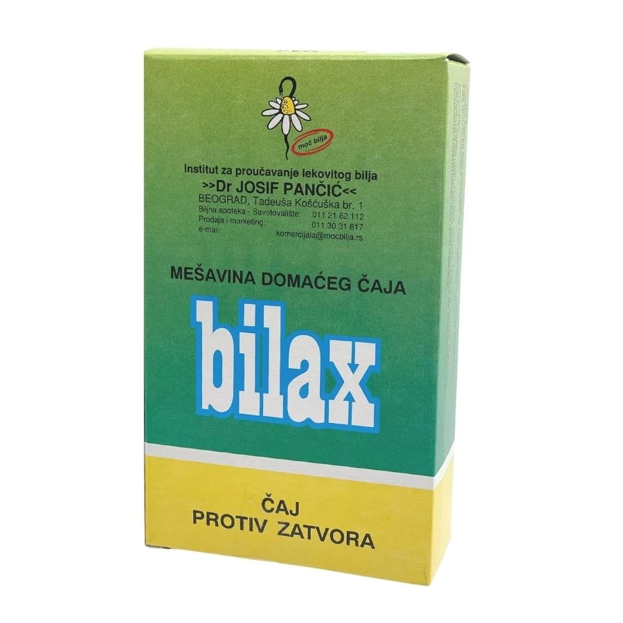 Čaj Moć Bilja Bilax Protiv Zatvora 100 g 