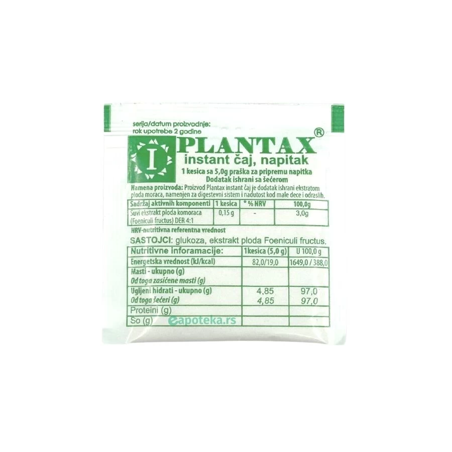Čaj Plantax Instant 5 g