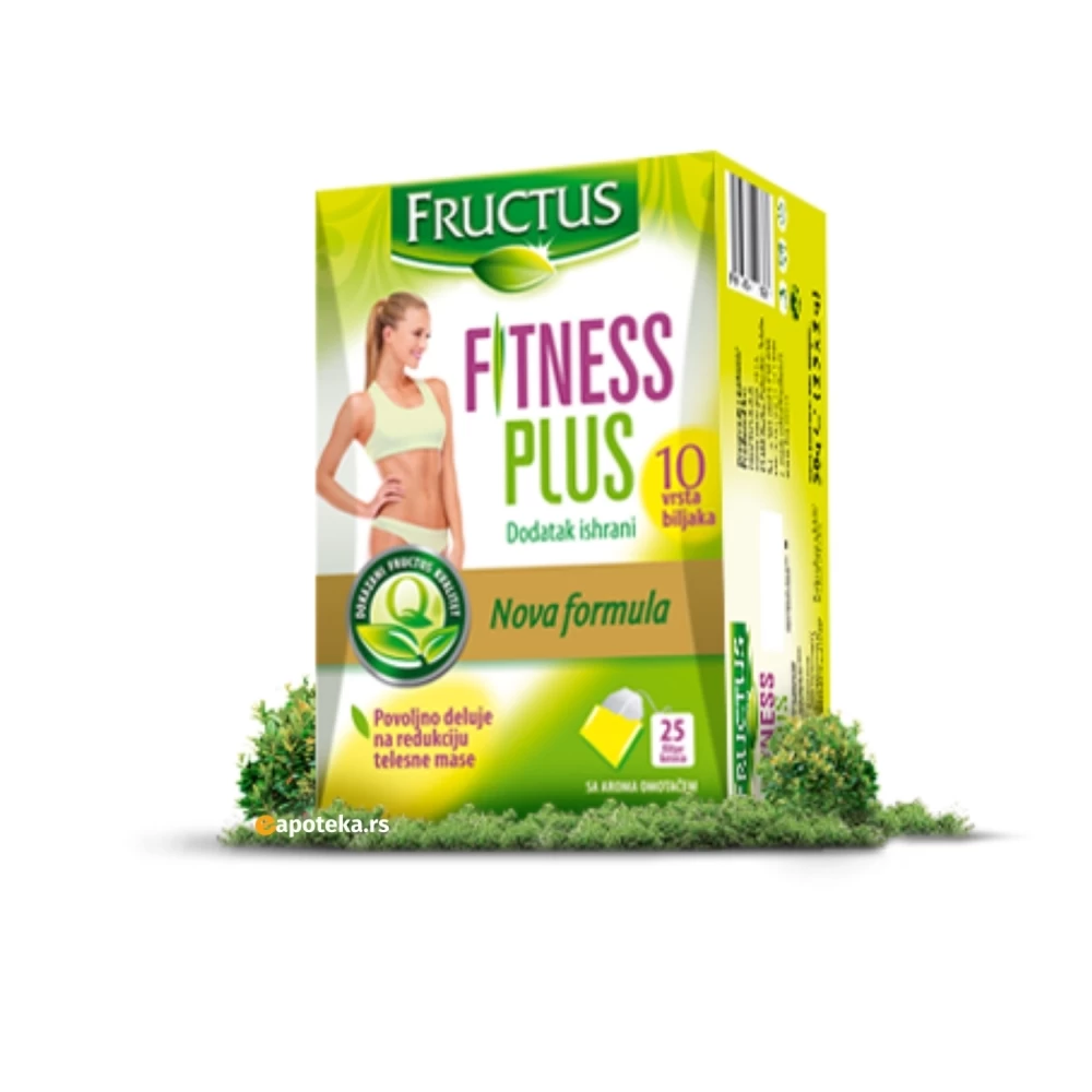 Fructus Čaj Premium FITNESS Plus za Mršavljenje