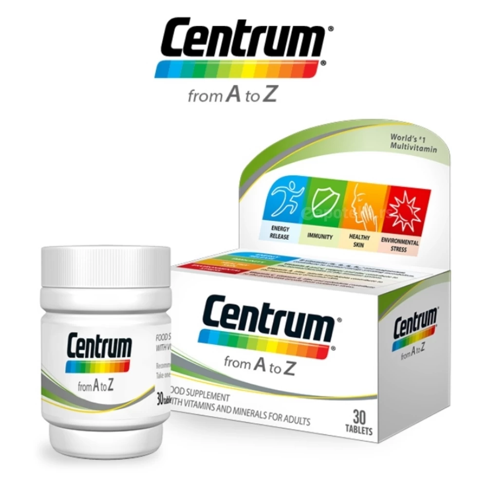 Centrum® A-Z + Lutein Tablete 30