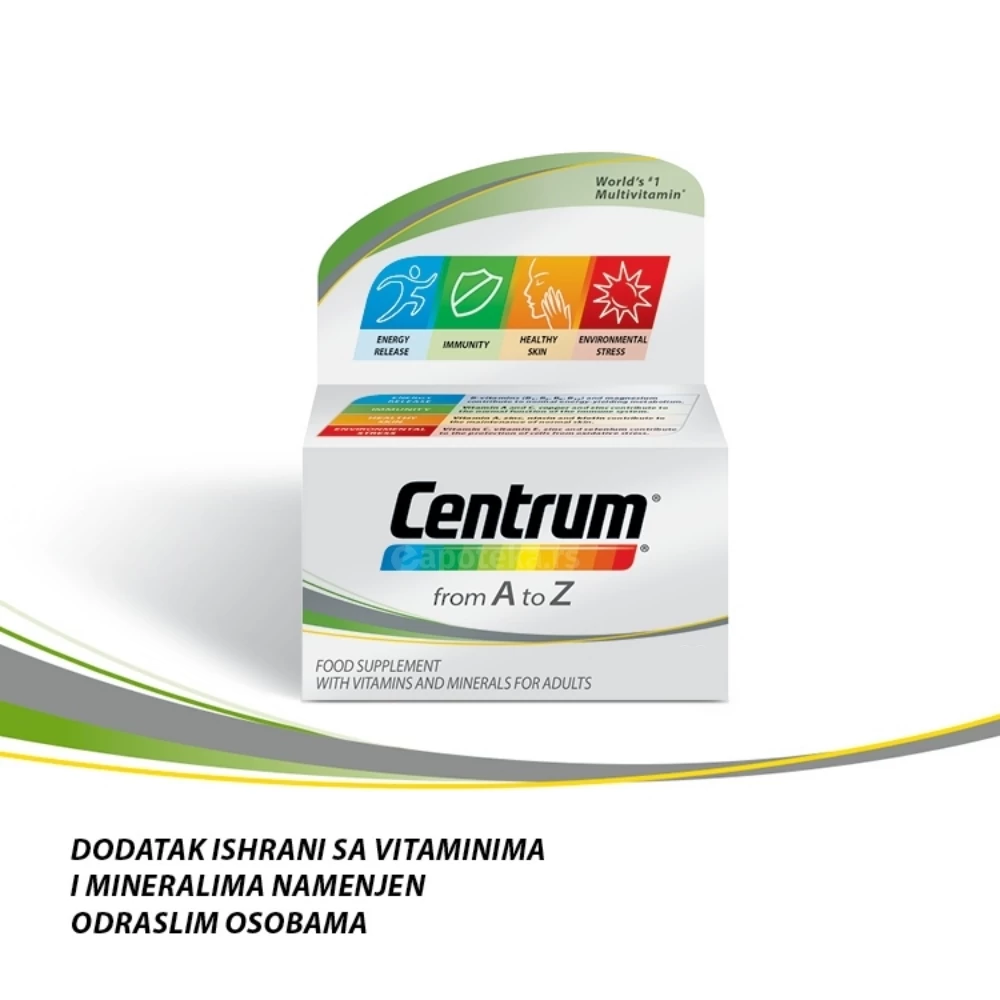 Centrum® A-Z + Lutein Tablete 60
