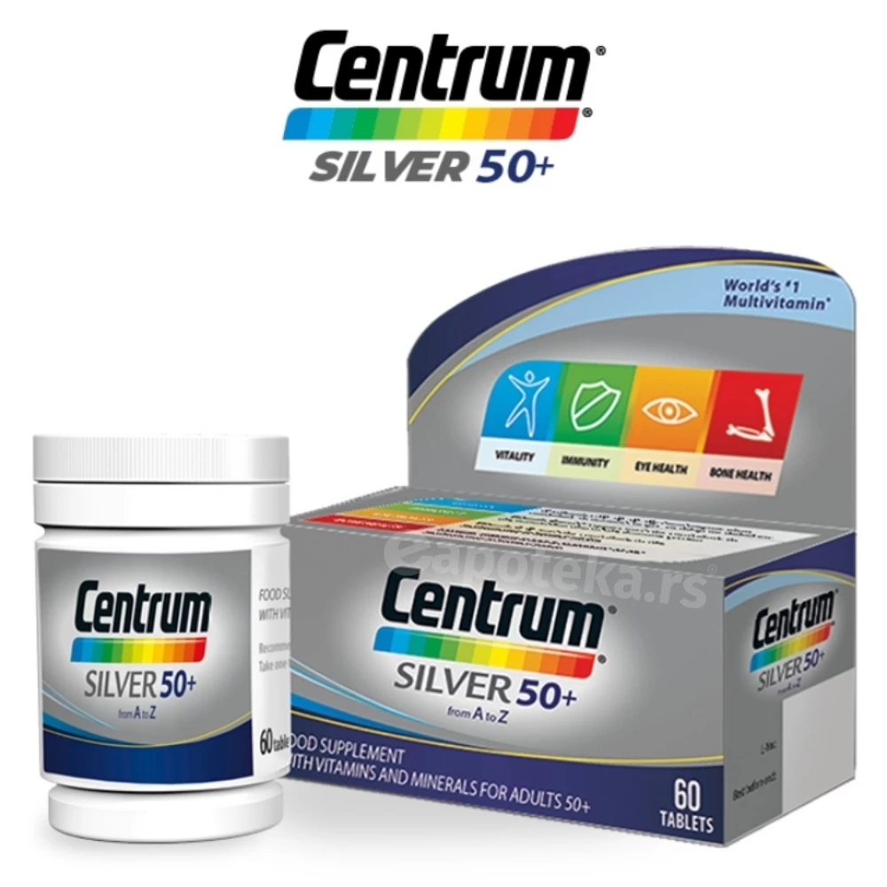 Centrum® SILVER 50+ Tablete 60